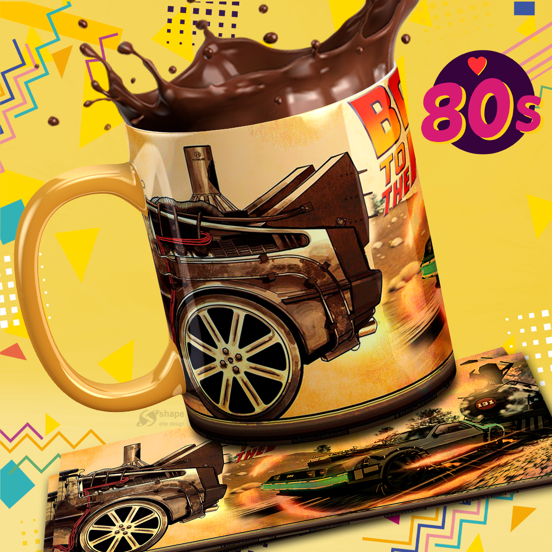 80's Sublimation 11/15oz Mug Images Bundle