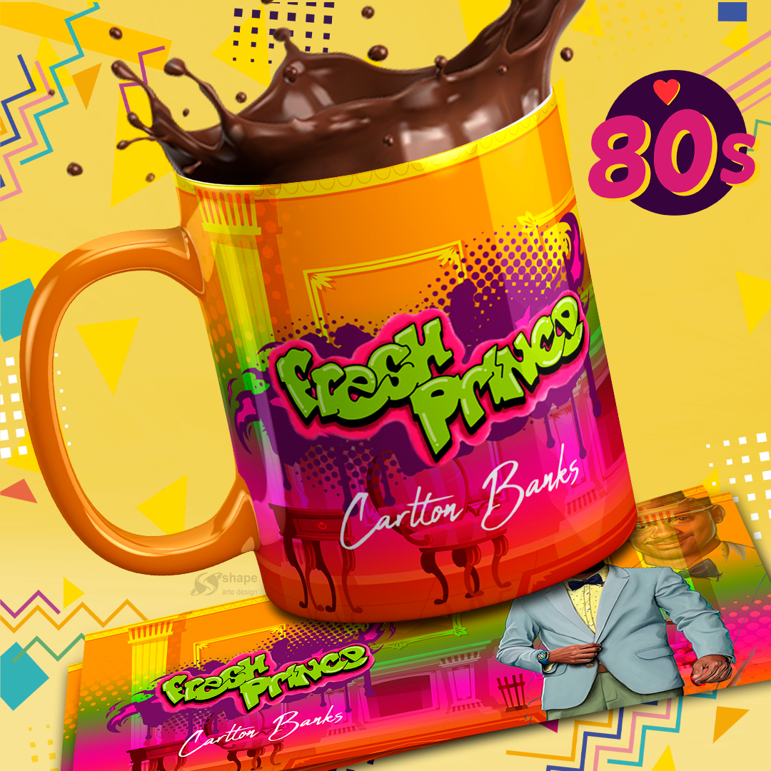 80's Sublimation 11/15oz Mug Images Bundle