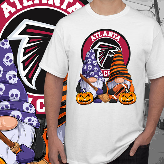 Halloween Football Gnomes Sublimation/DTF T-Shirt Images