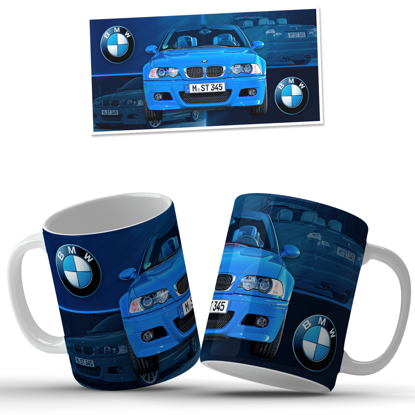 Car Sublimation Mug Images Bundle