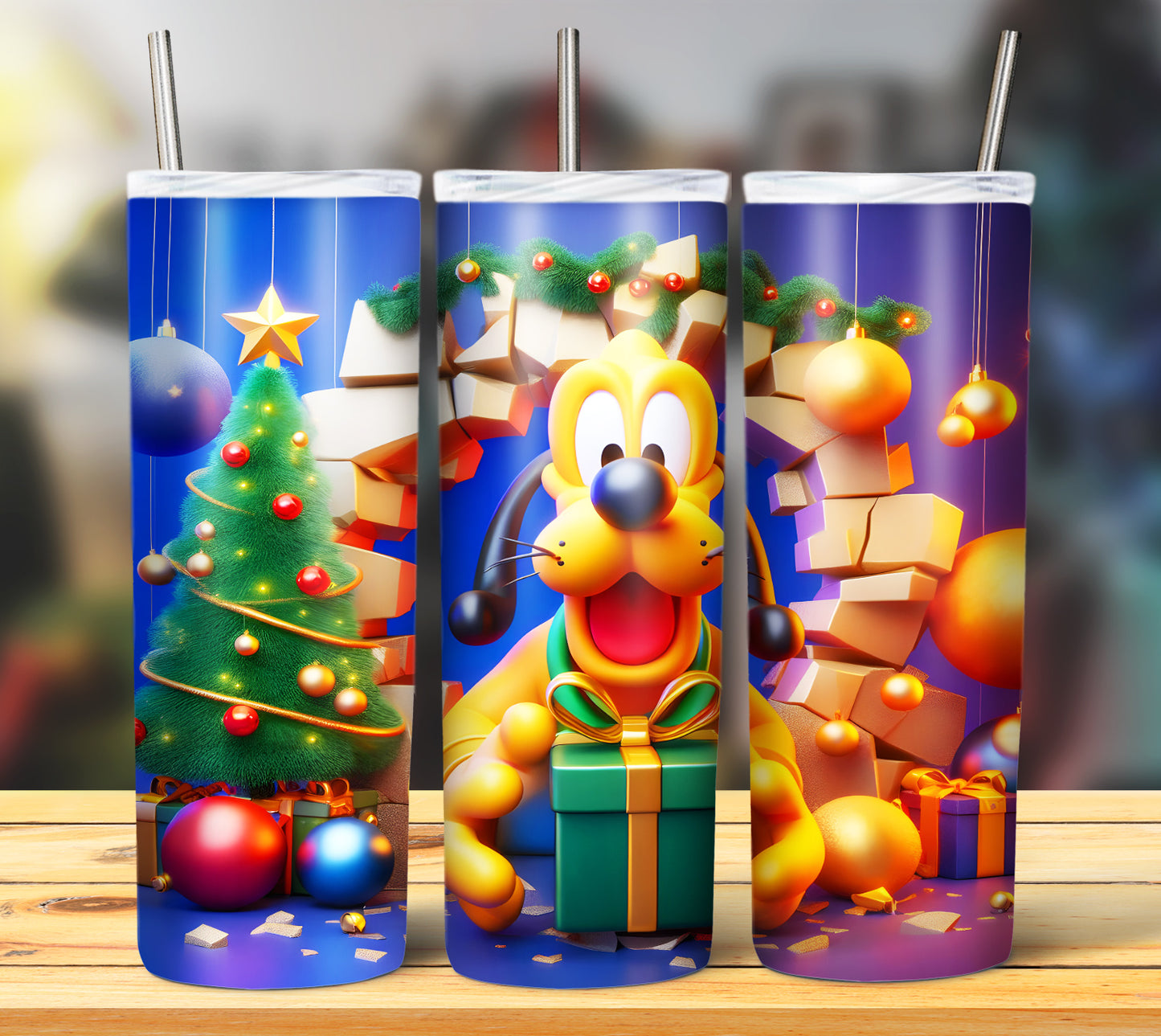 60+ 3D Christmas Sublimation 20oz Images Bundle