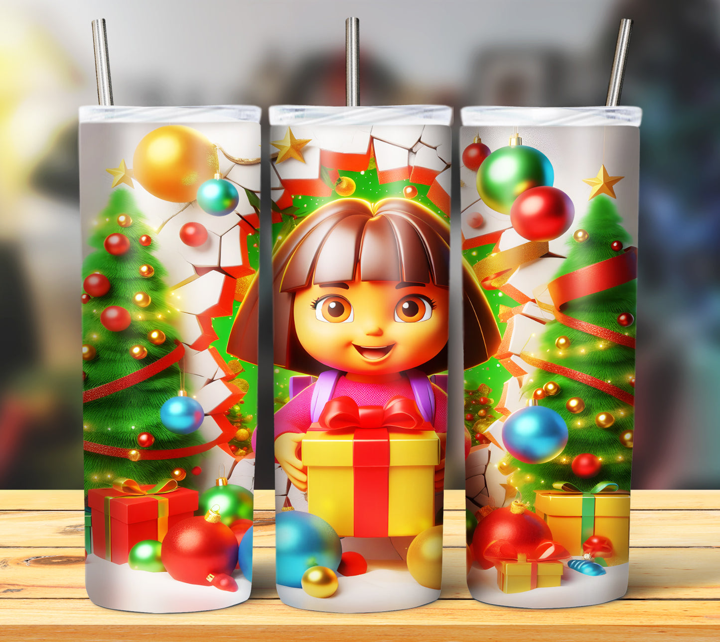 60+ 3D Christmas Sublimation 20oz Images Bundle