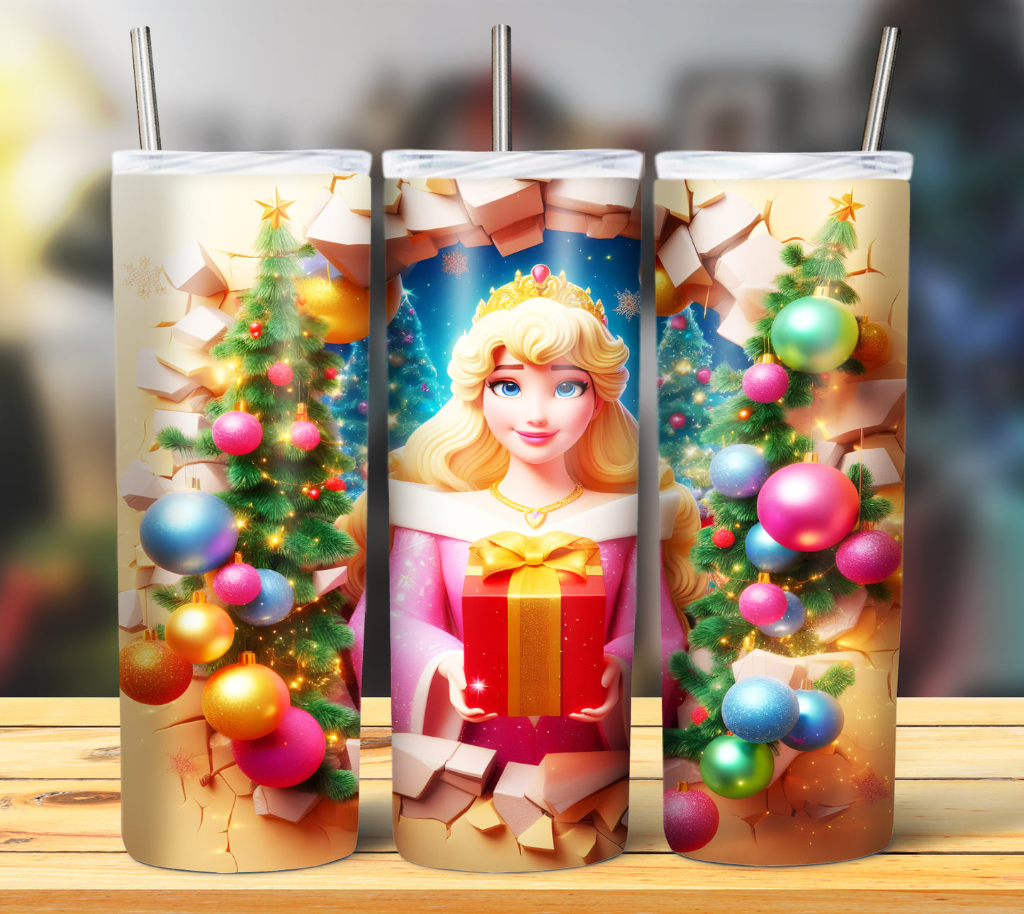 60+ 3D Christmas Sublimation 20oz Images Bundle