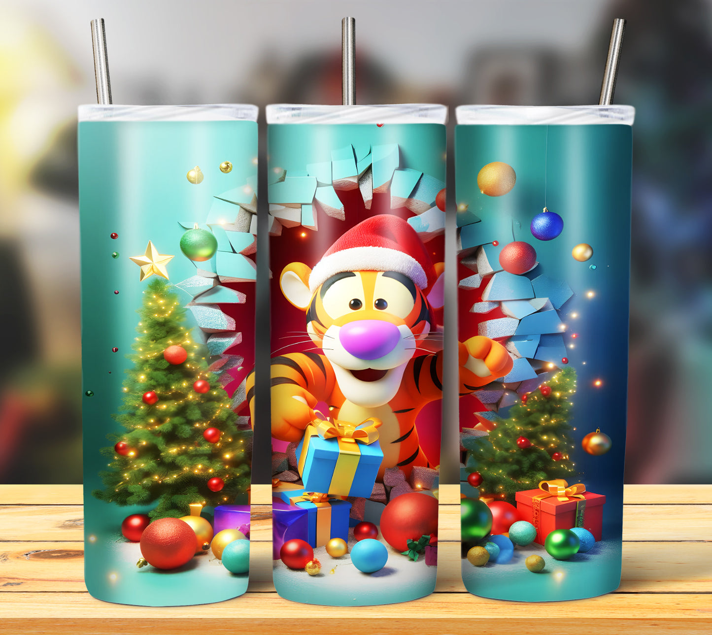 60+ 3D Christmas Sublimation 20oz Images Bundle