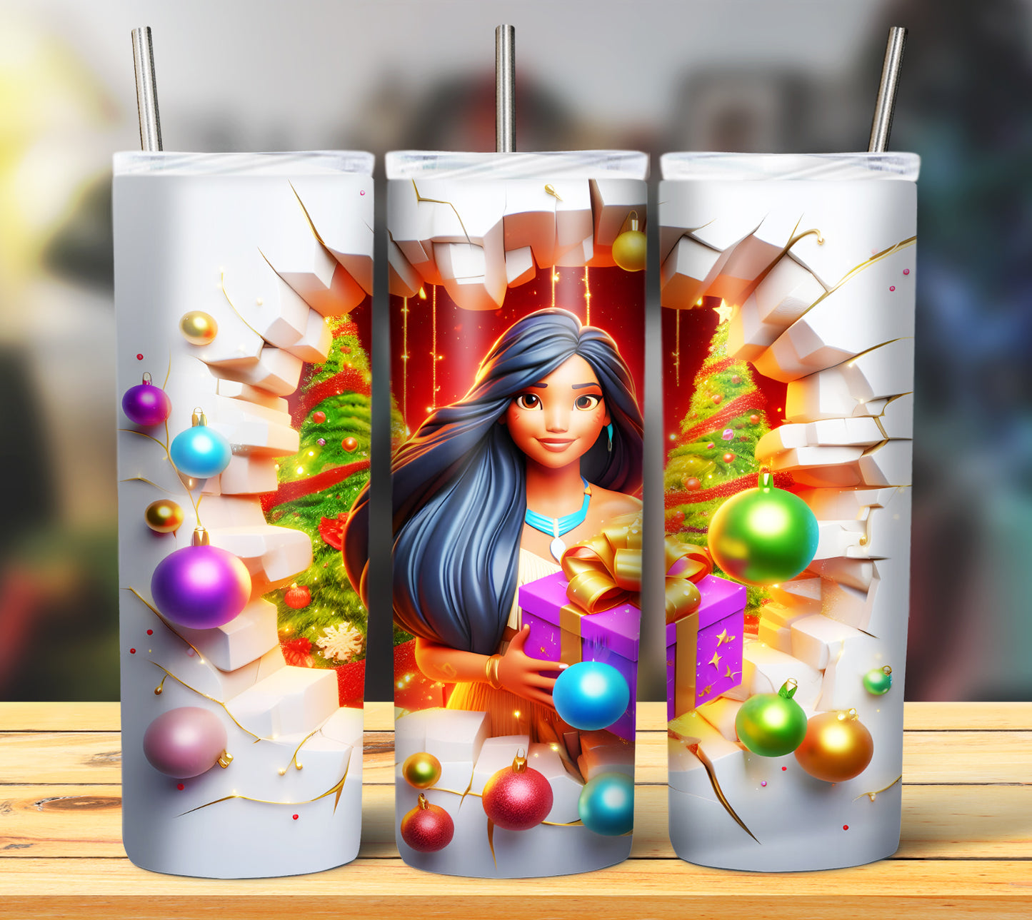 60+ 3D Christmas Sublimation 20oz Images Bundle