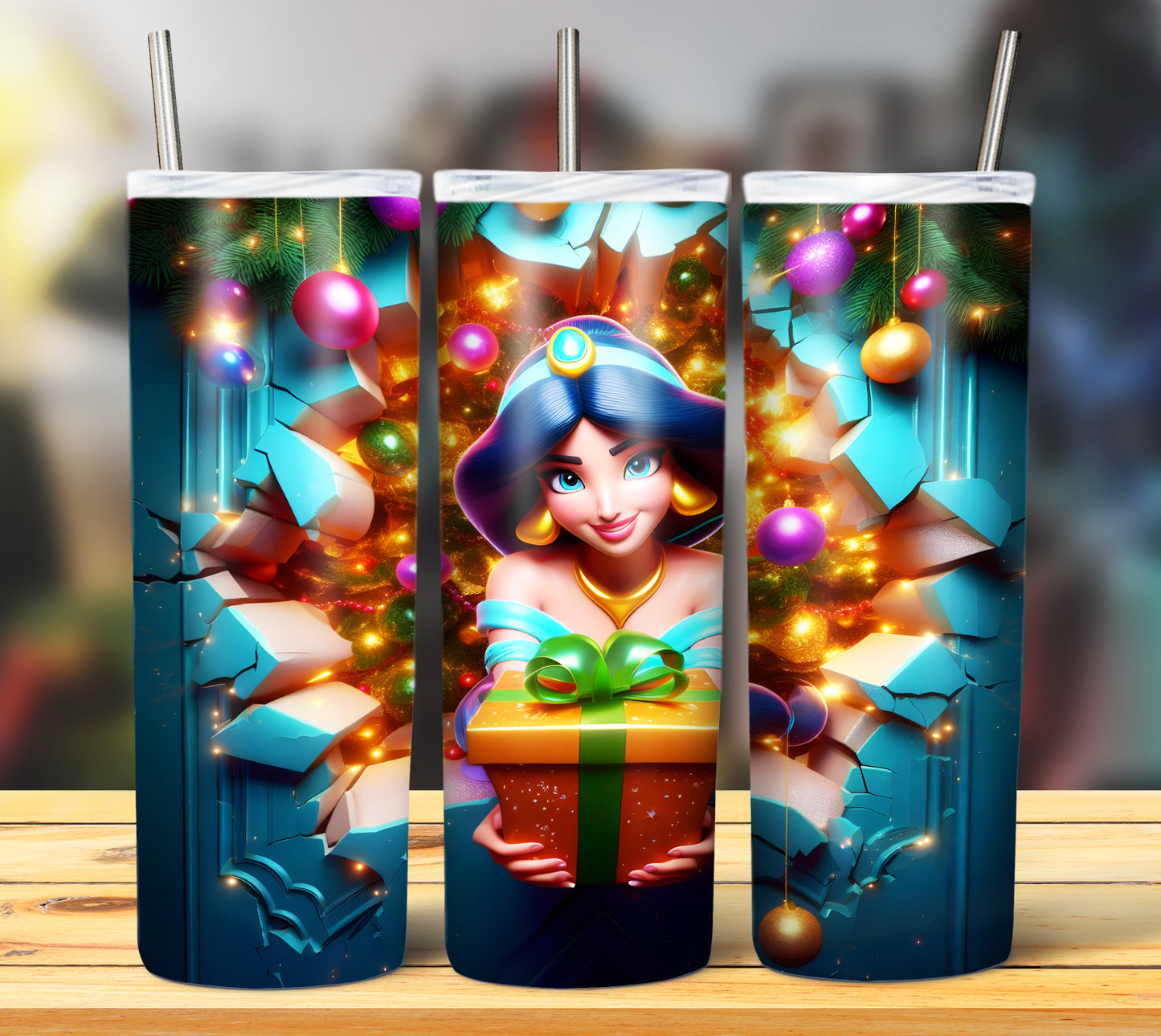 60+ 3D Christmas Sublimation 20oz Images Bundle