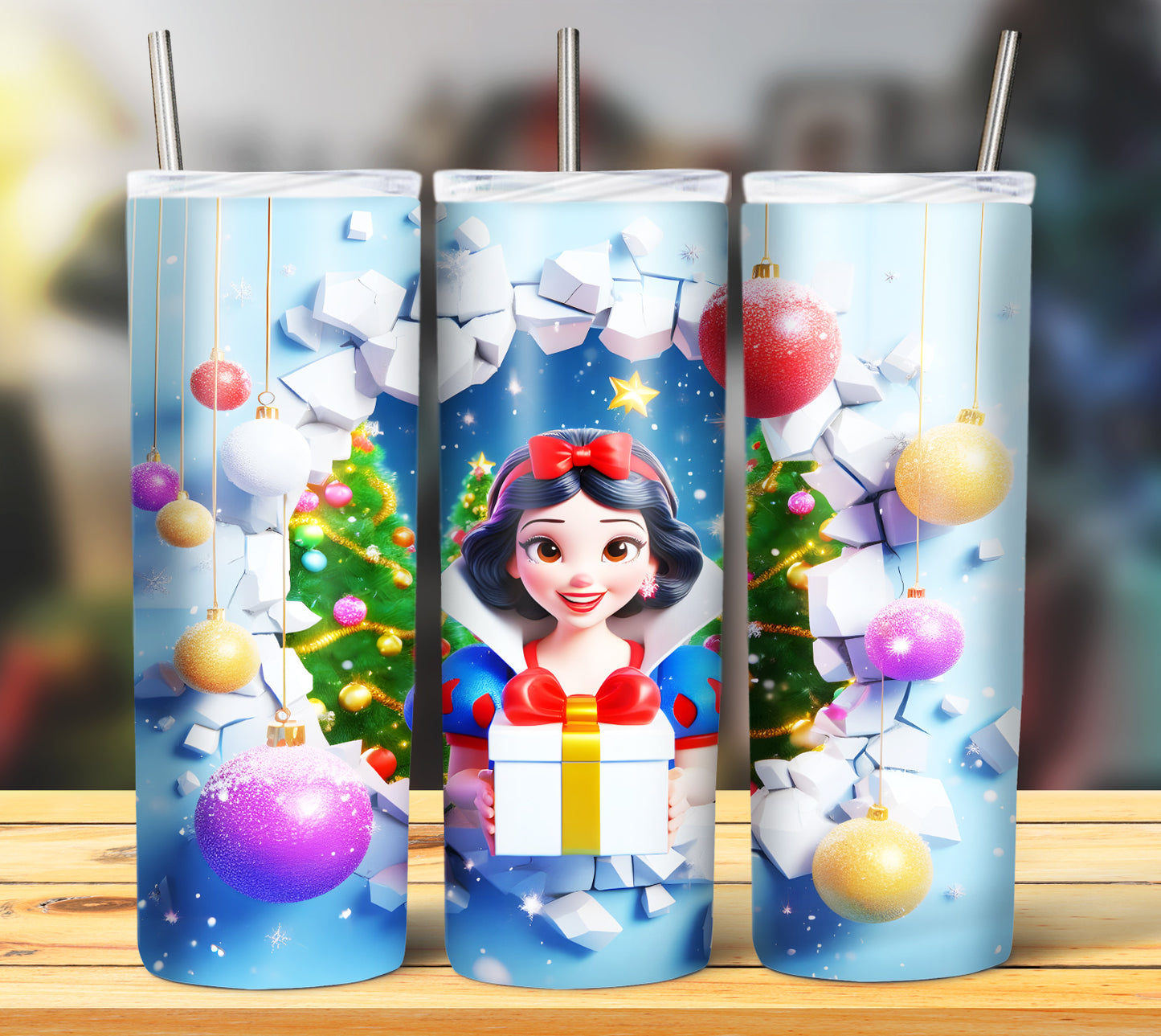 60+ 3D Christmas Sublimation 20oz Images Bundle