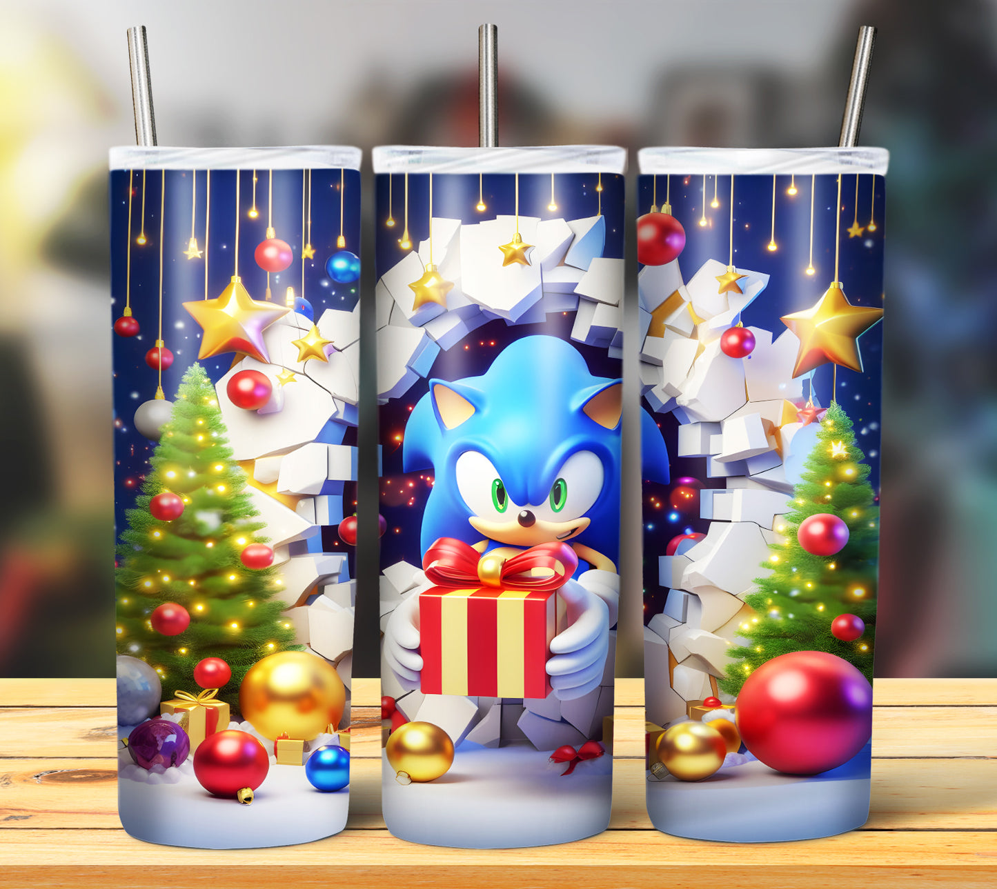 60+ 3D Christmas Sublimation 20oz Images Bundle