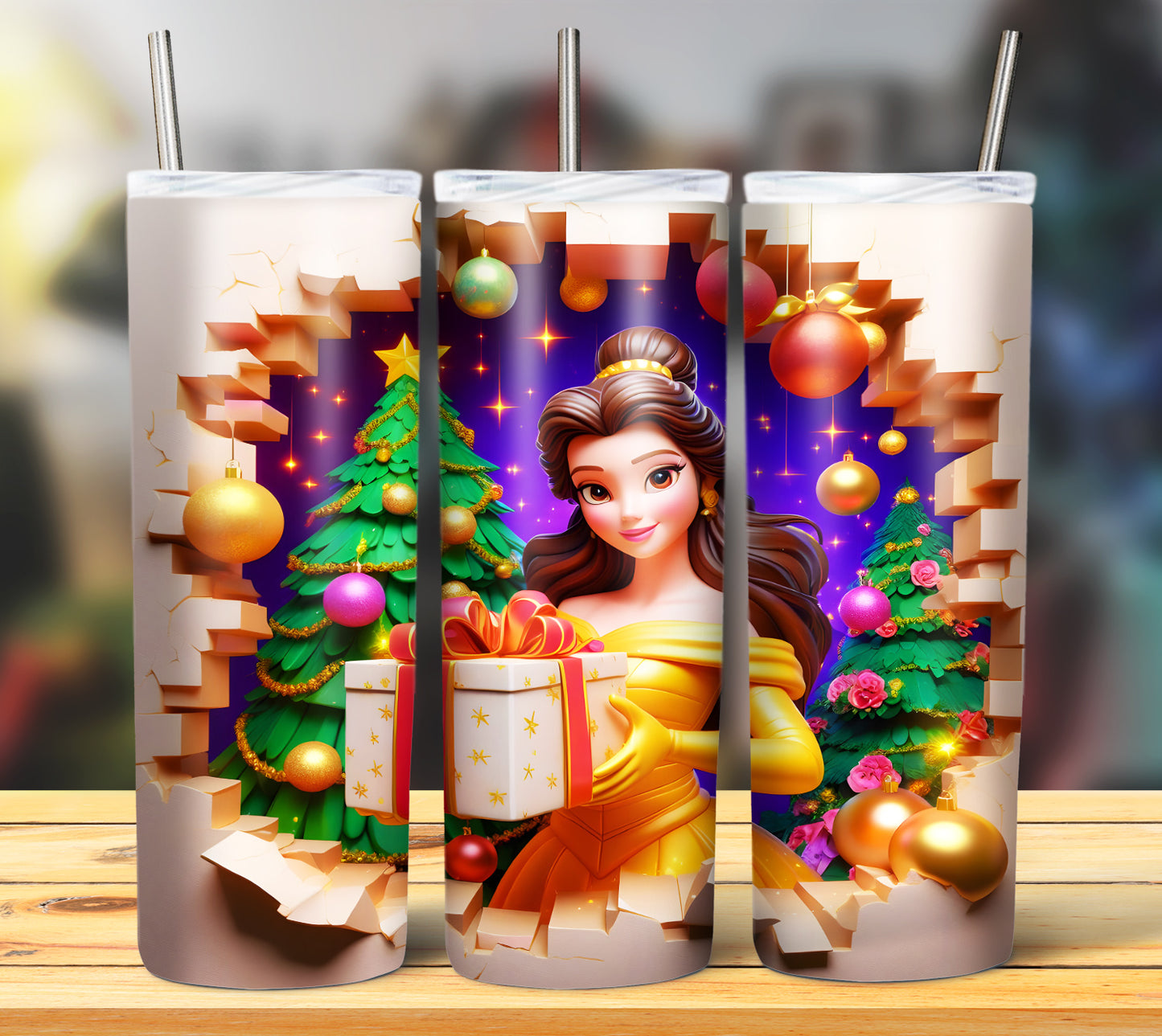 60+ 3D Christmas Sublimation 20oz Images Bundle