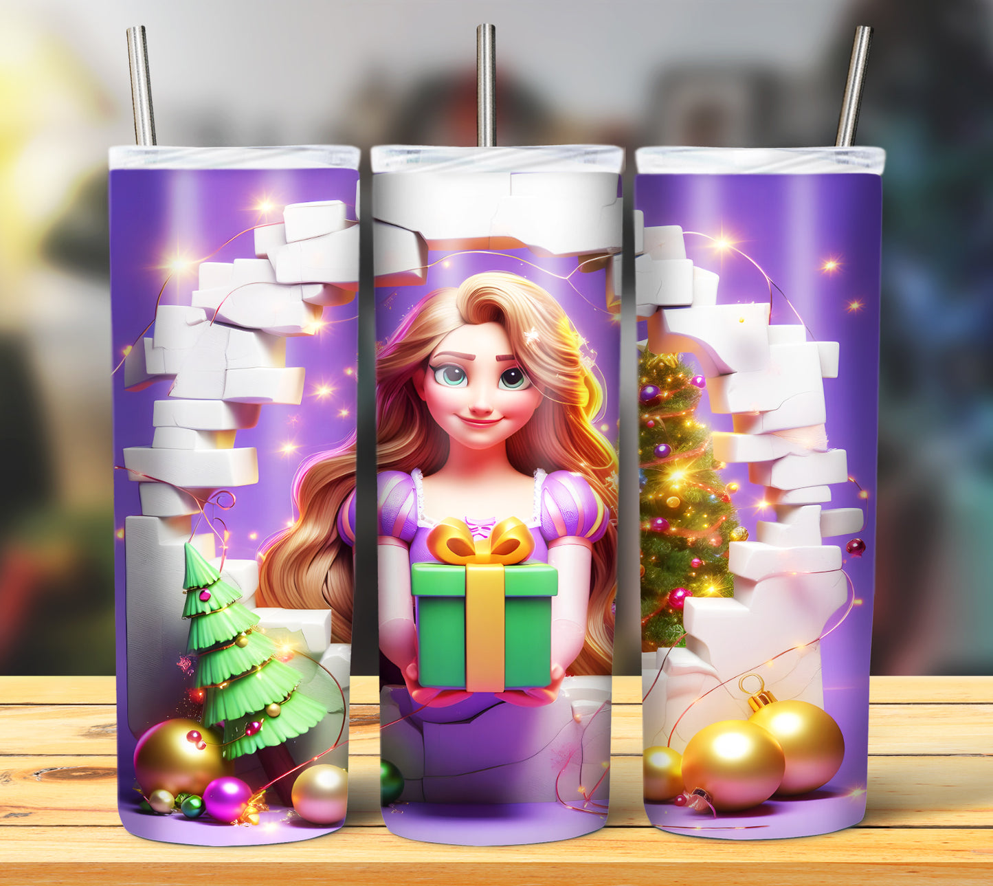 60+ 3D Christmas Sublimation 20oz Images Bundle