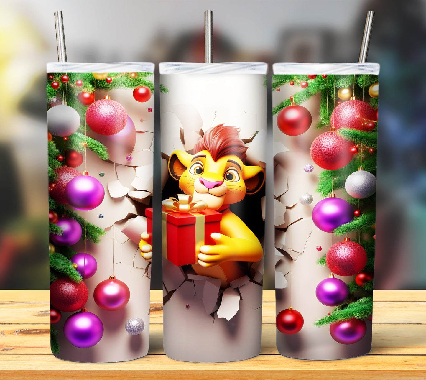 60+ 3D Christmas Sublimation 20oz Images Bundle