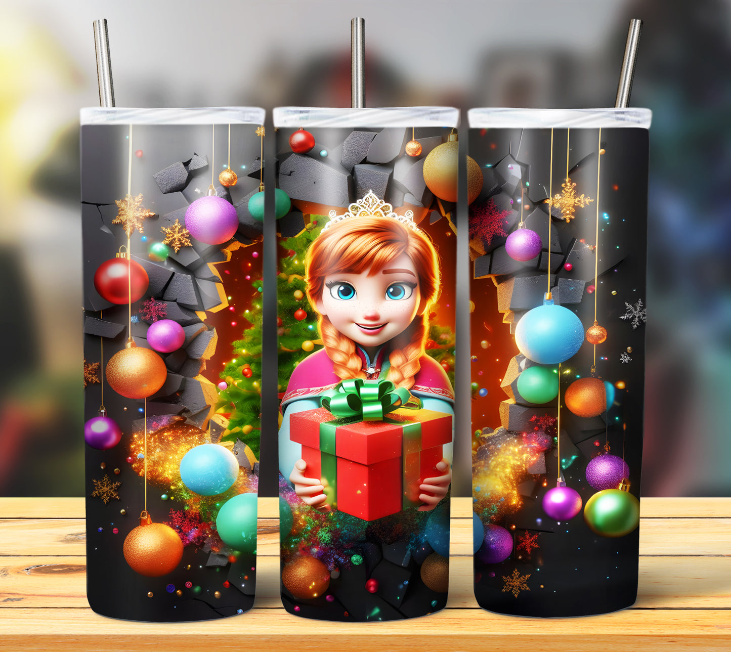 60+ 3D Christmas Sublimation 20oz Images Bundle