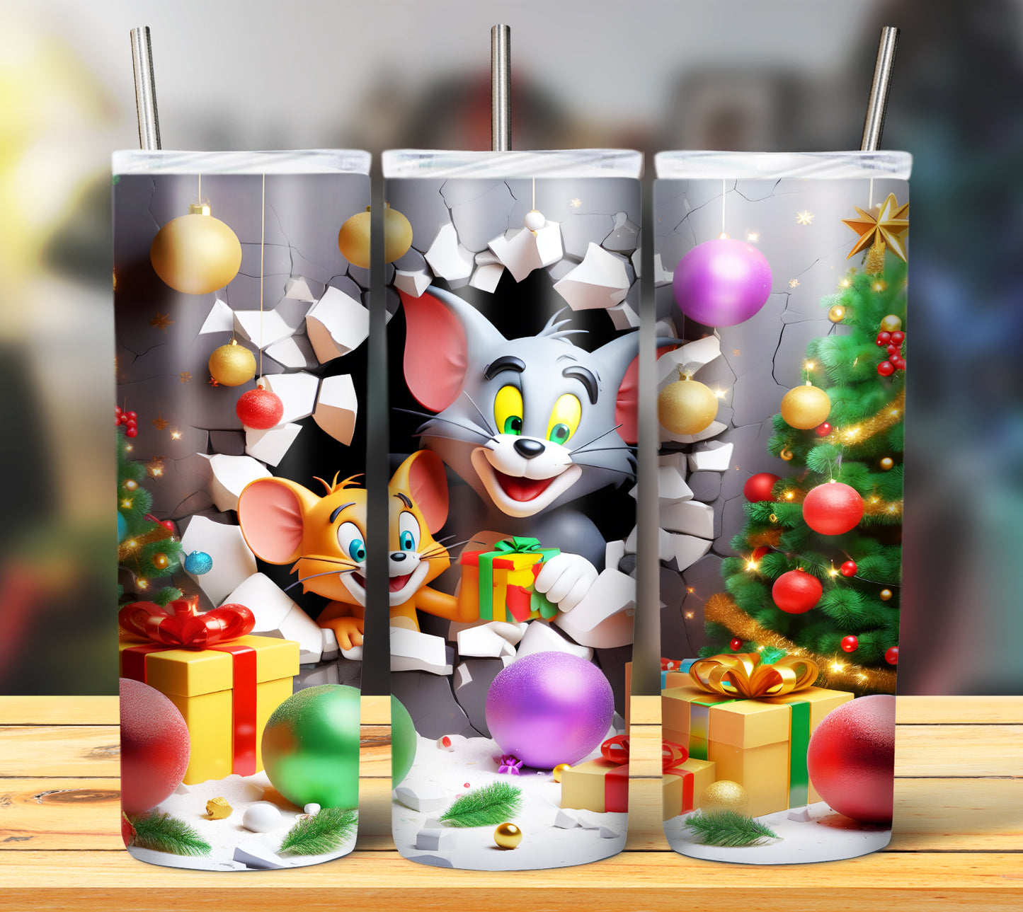 60+ 3D Christmas Sublimation 20oz Images Bundle