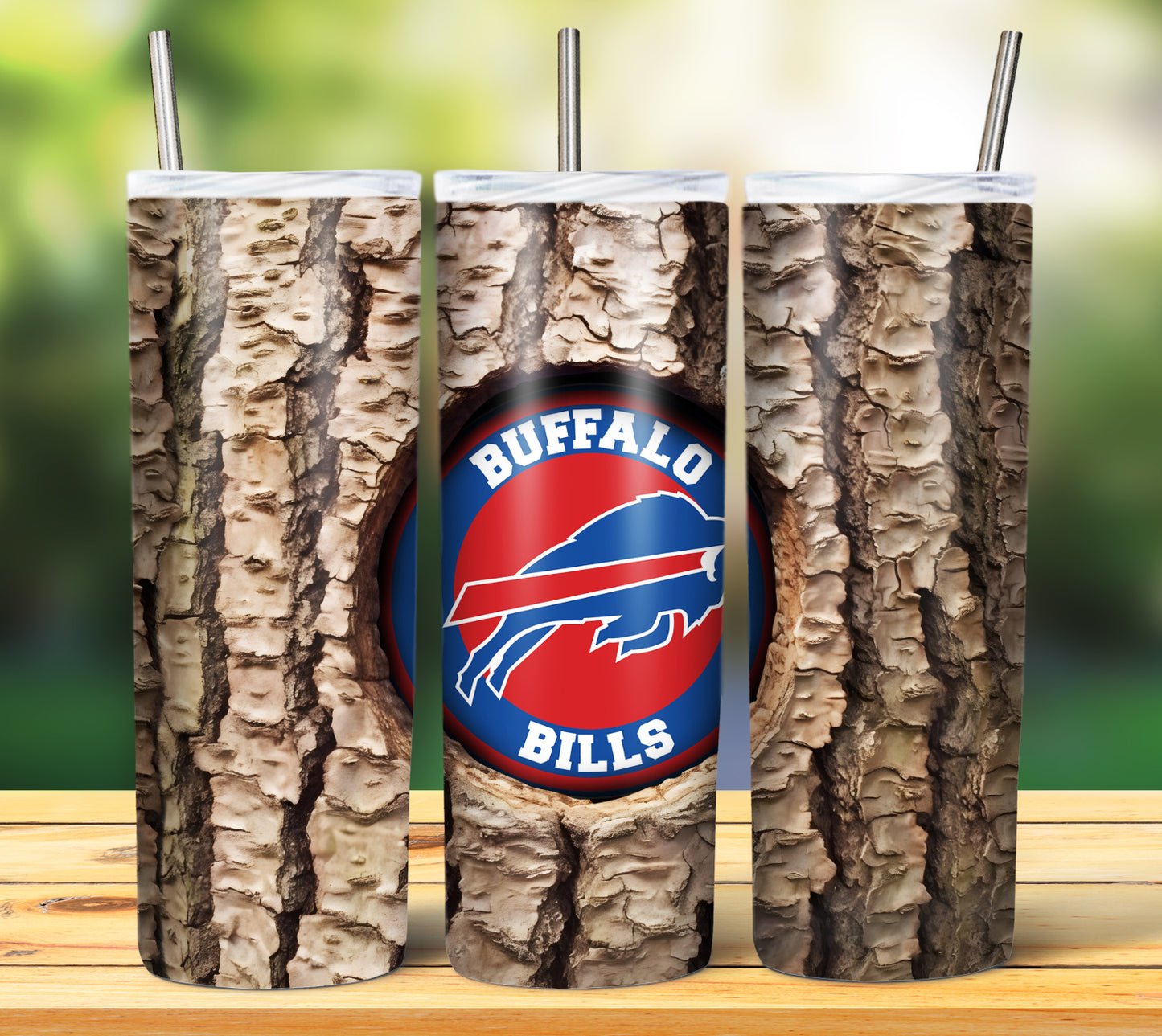 Football 20oz Sublimation Tumbler Image