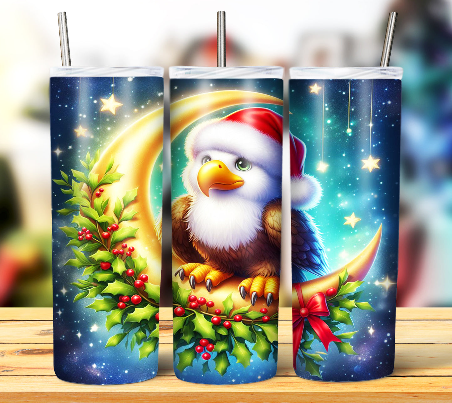 Christmas Animals Sublimation 20oz Images Bundle