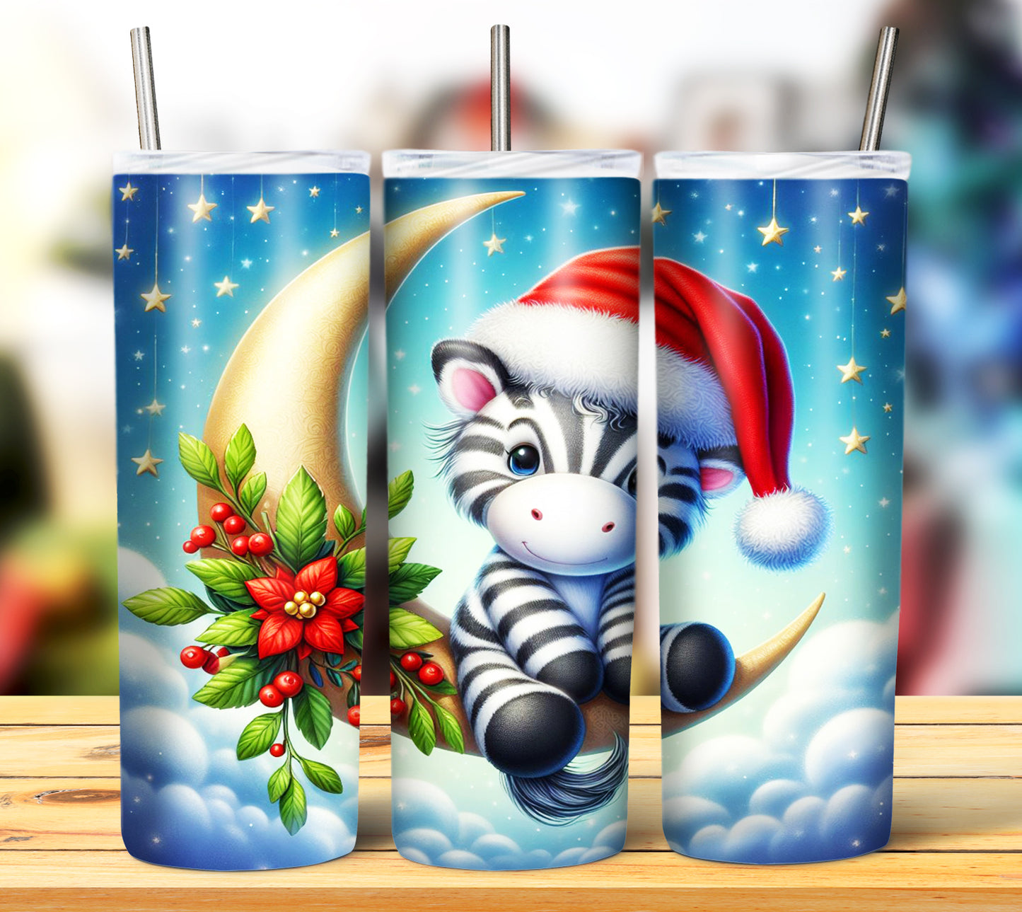 Christmas Animals Sublimation 20oz Images Bundle