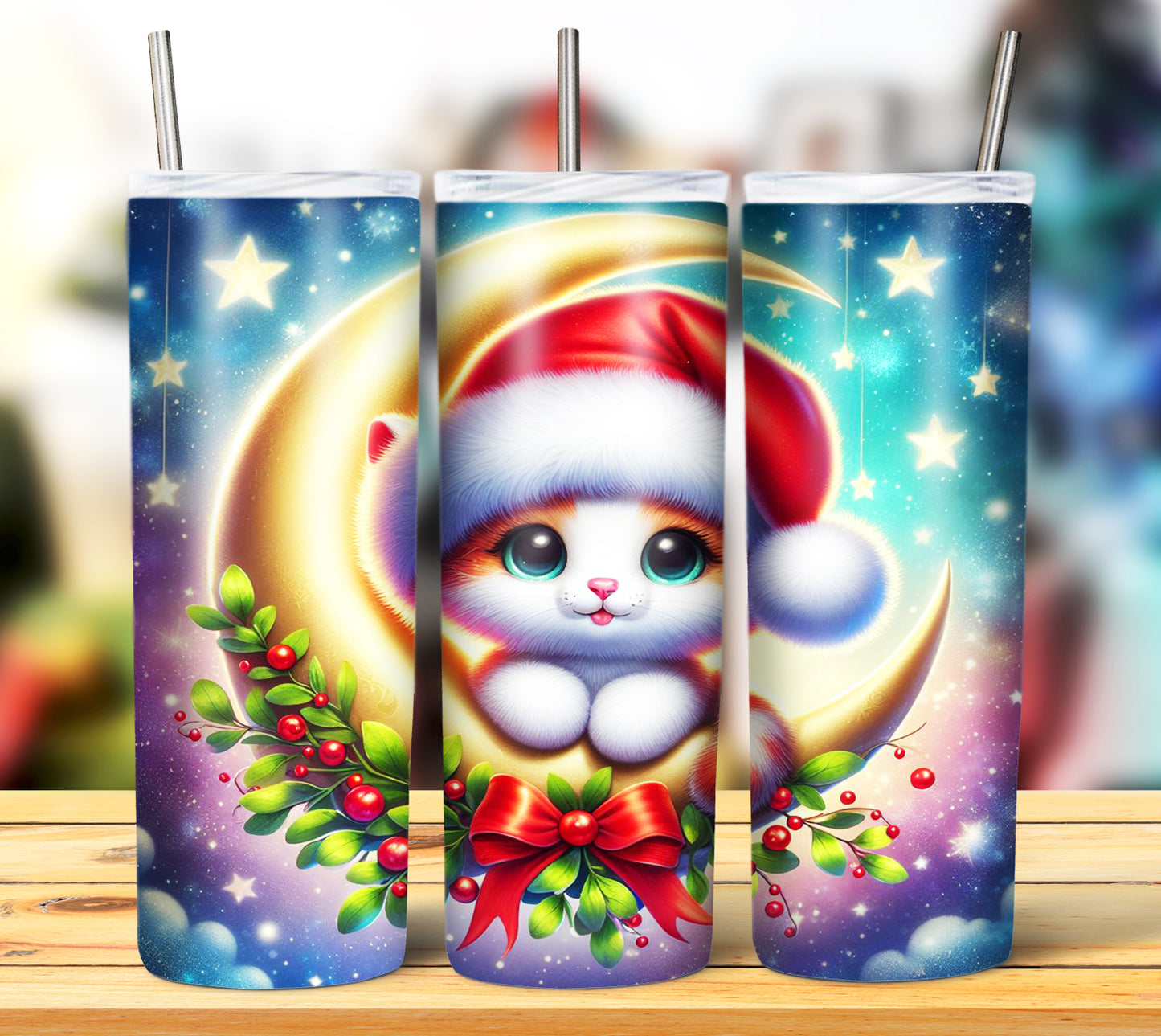 Christmas Animals Sublimation 20oz Images Bundle