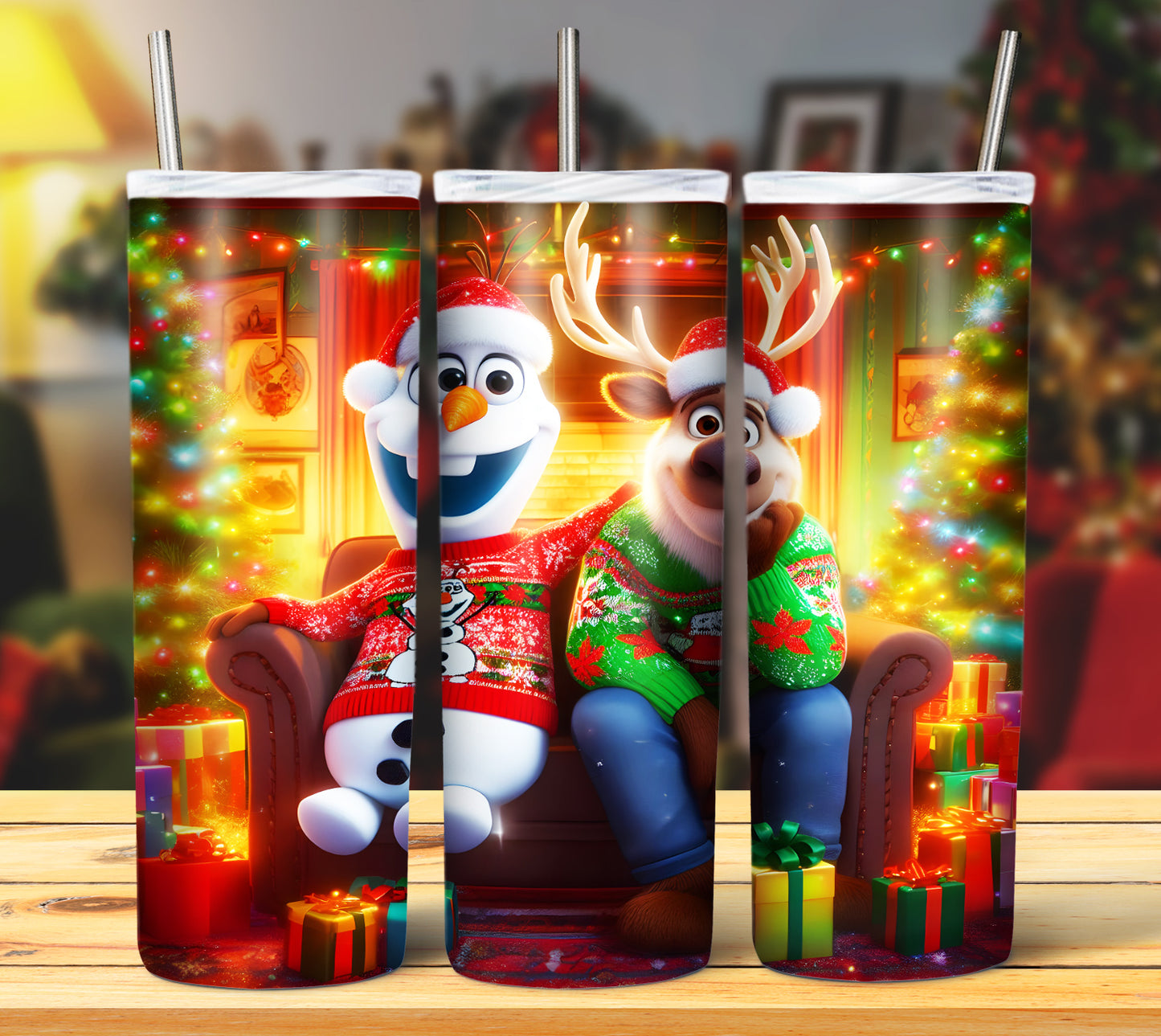 Assorted Christmas Cartoon Bundle Pack 20oz Sublimation Images