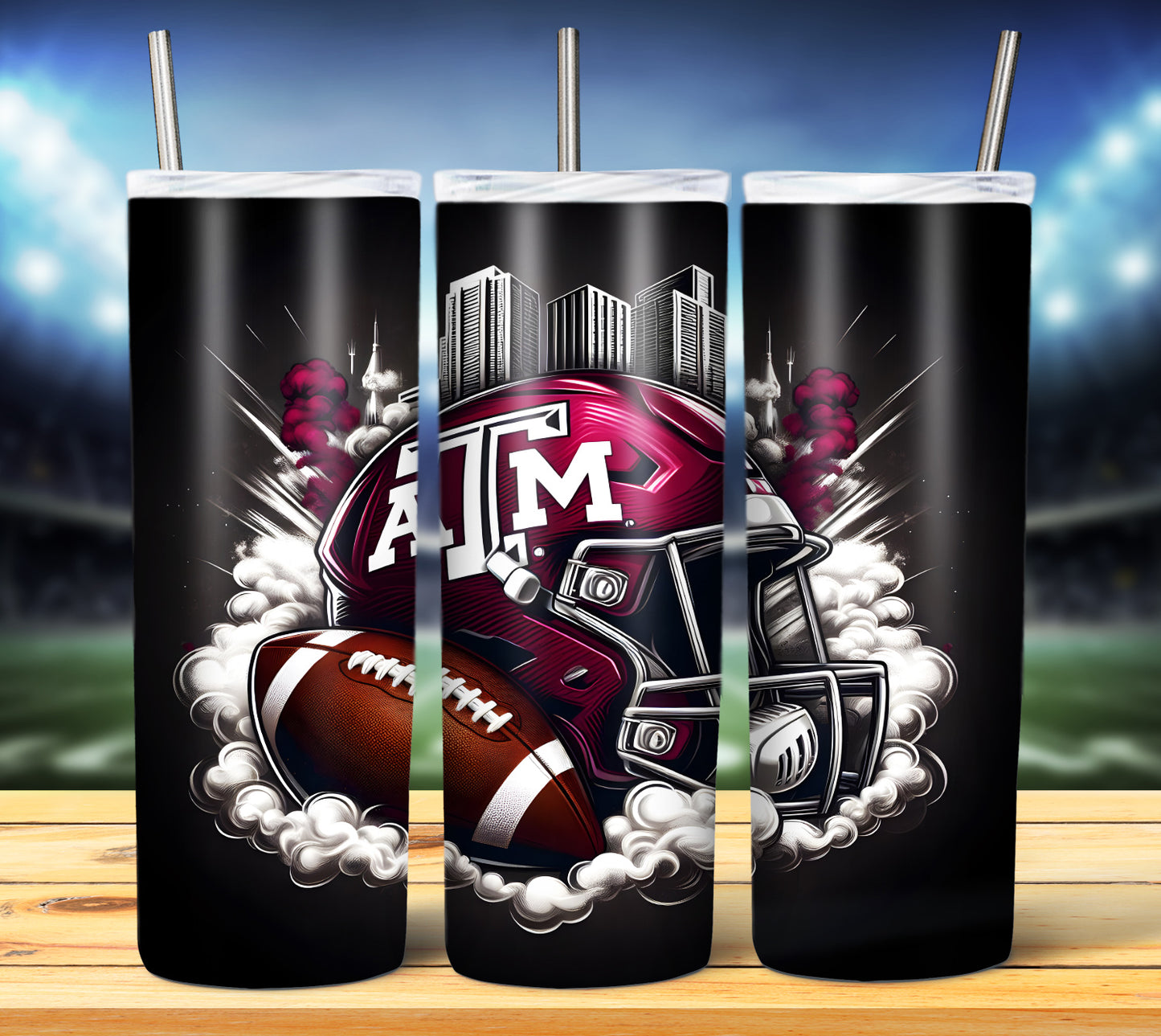 College 20oz Sublimation Tumbler Images Bundle