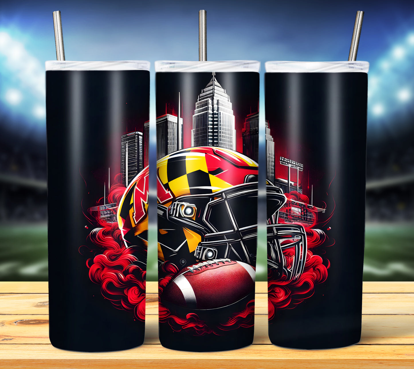 College 20oz Sublimation Tumbler Images Bundle