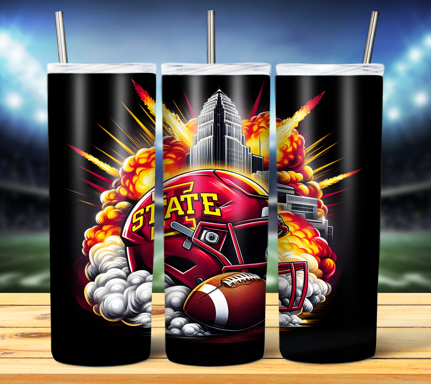 College 20oz Sublimation Tumbler Images Bundle