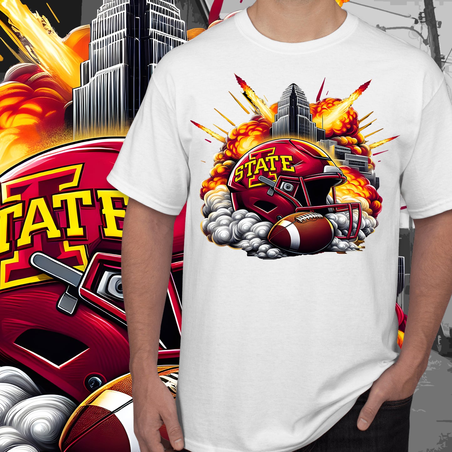 College T-Shirt Sublimation/DTF Images Bundle