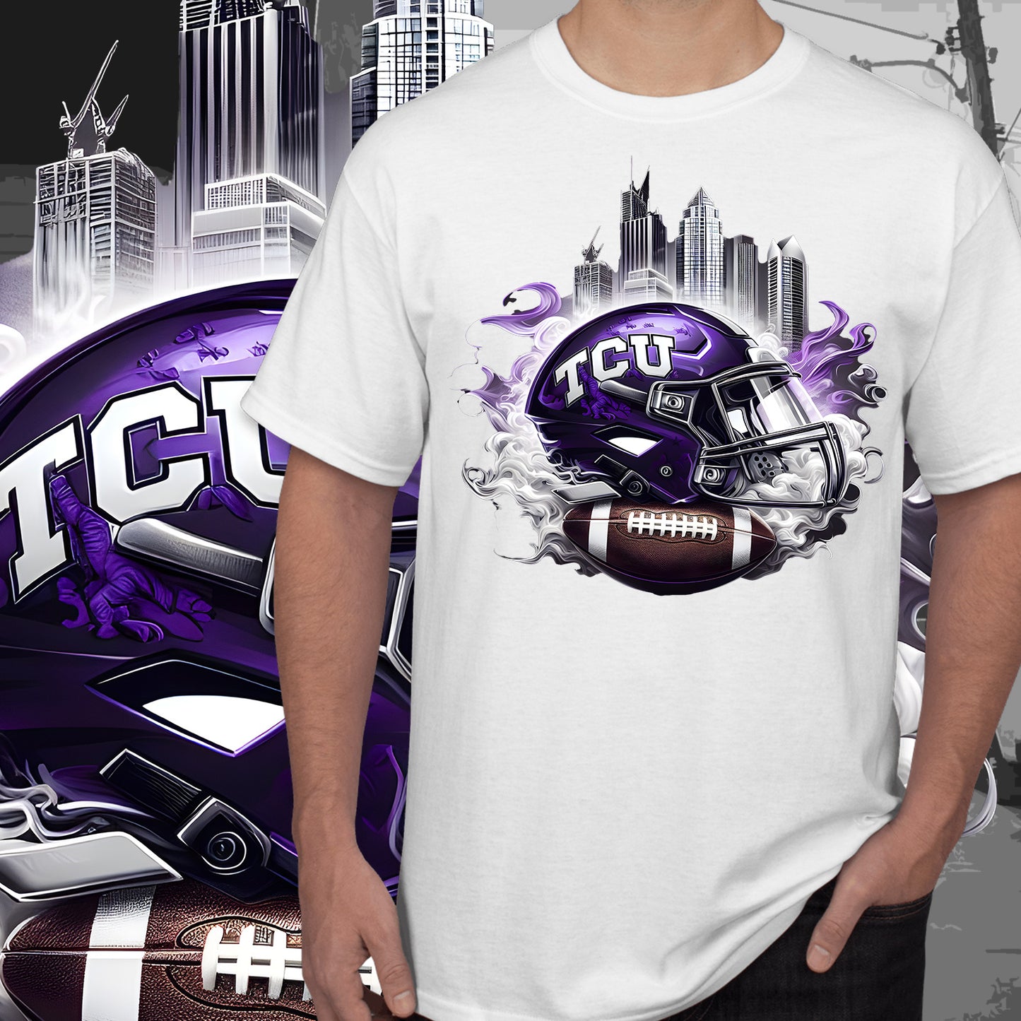 College T-Shirt Sublimation/DTF Images Bundle