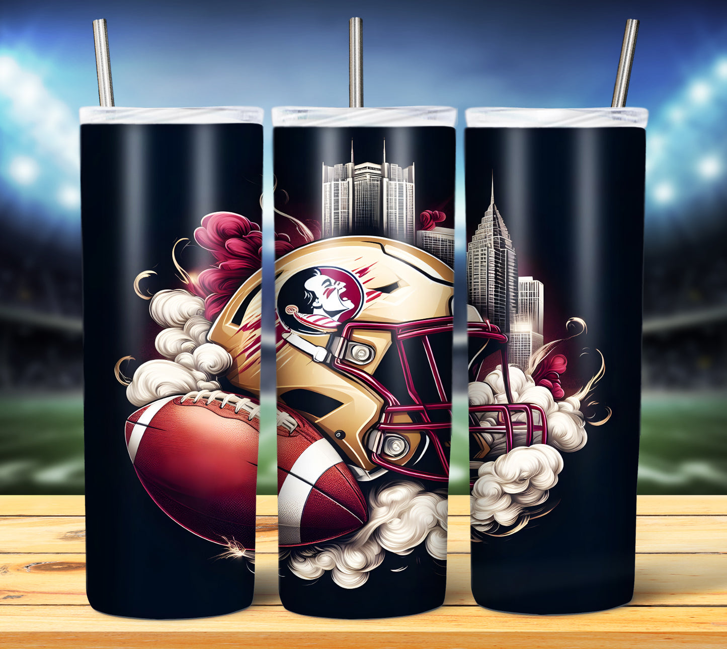 College 20oz Sublimation Tumbler Images Bundle