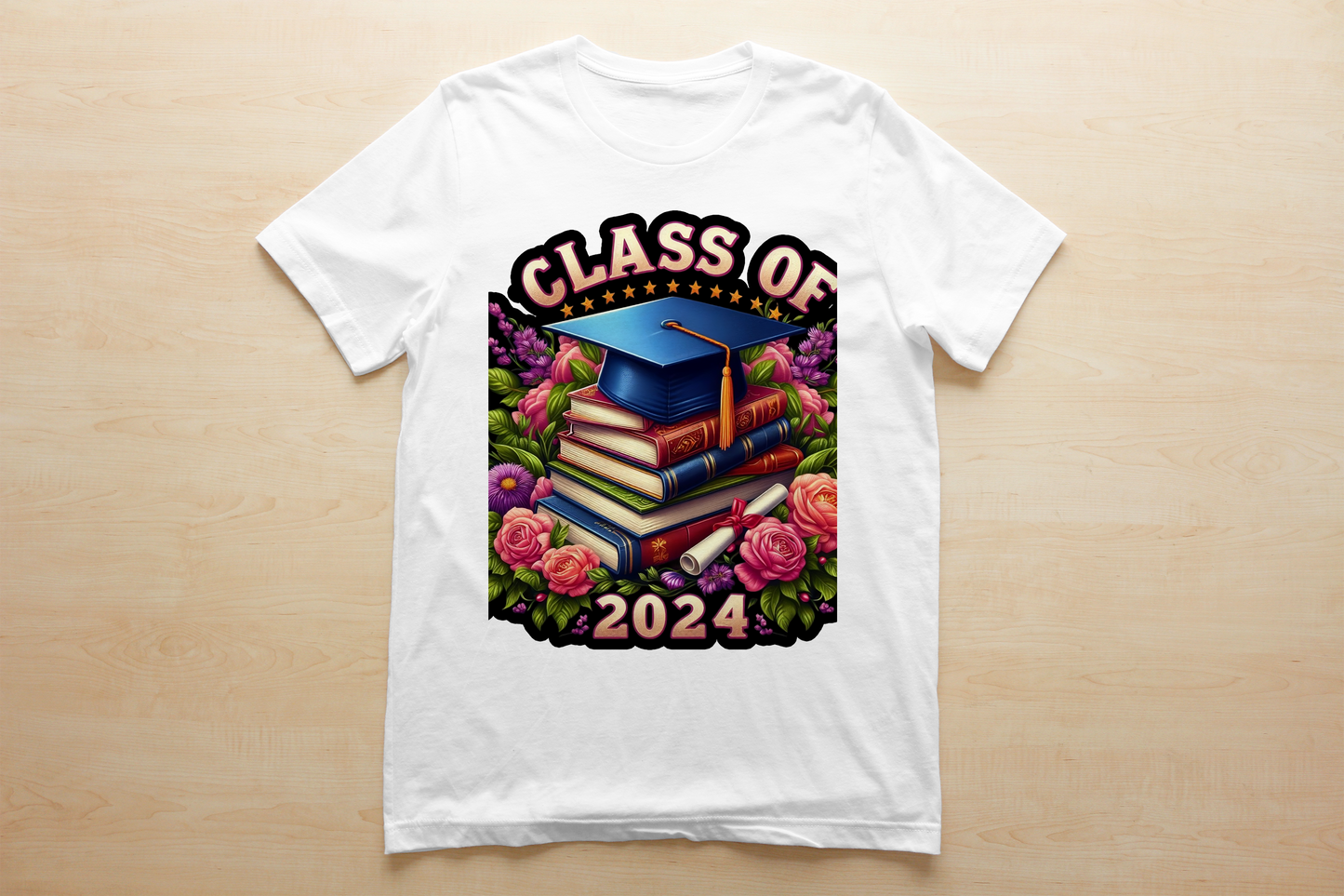 Graduation Sublimation/DTF T-Shirt Images Bundle