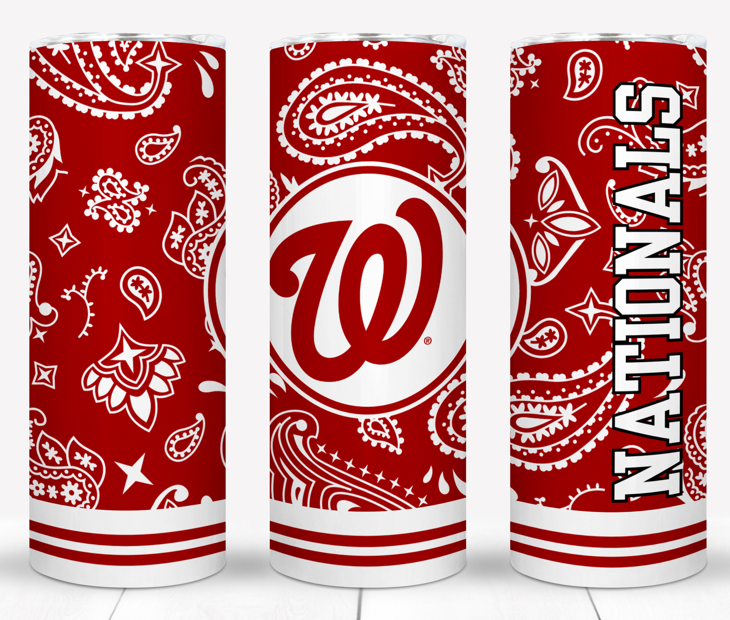 Baseball 20oz Sublimation Tumbler Image