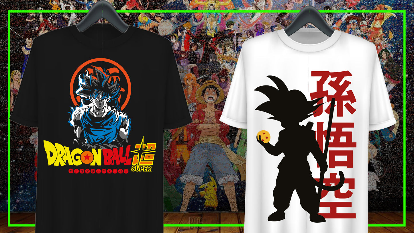 Anime Sublimation/DTF T-Shirt Images Bundle