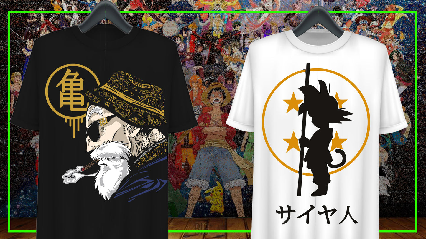 Anime Sublimation/DTF T-Shirt Images Bundle