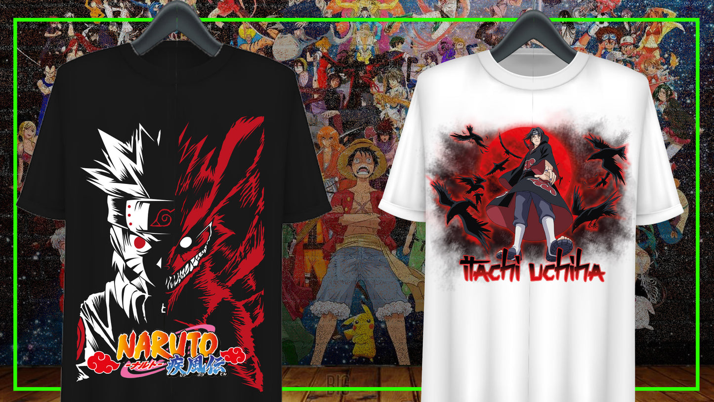 Anime Sublimation/DTF T-Shirt Images Bundle