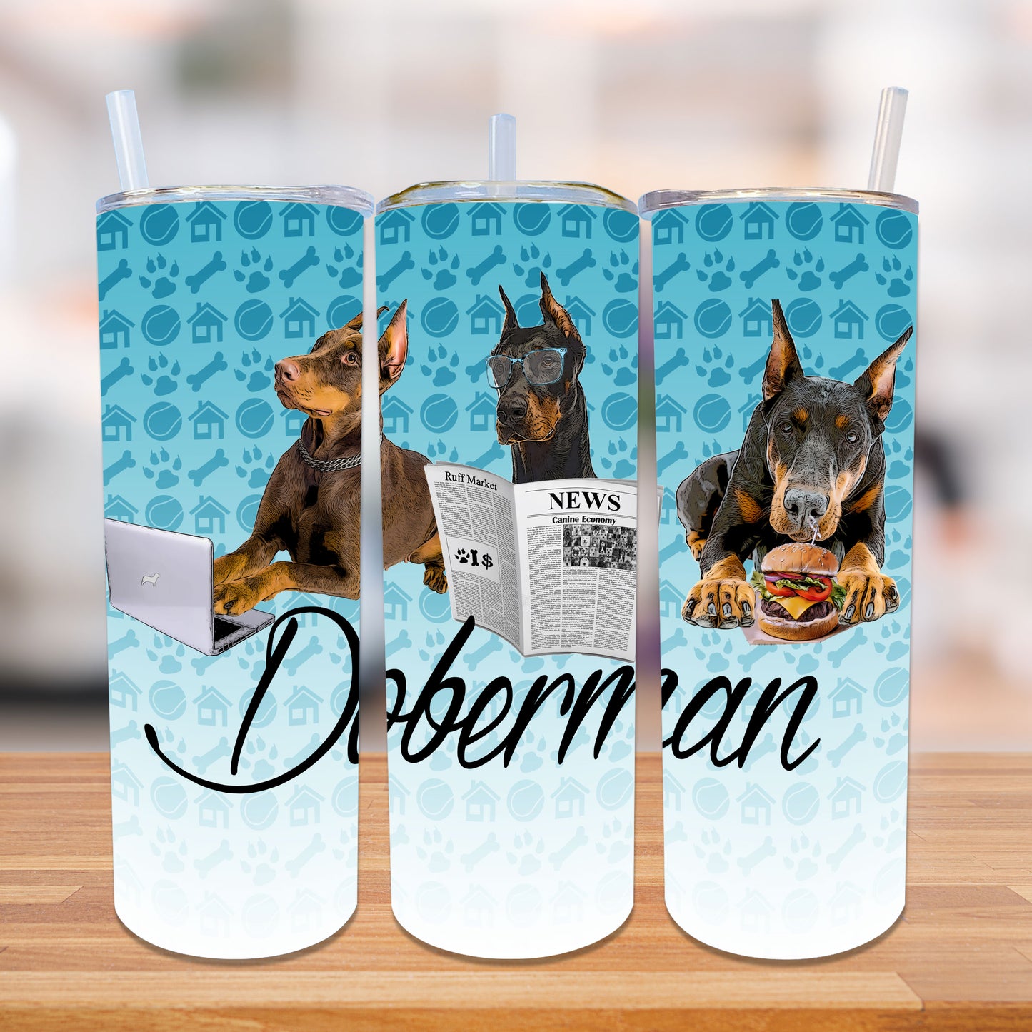 55 Dog Breeds Sublimation Tumbler Images Bundle 20 oz