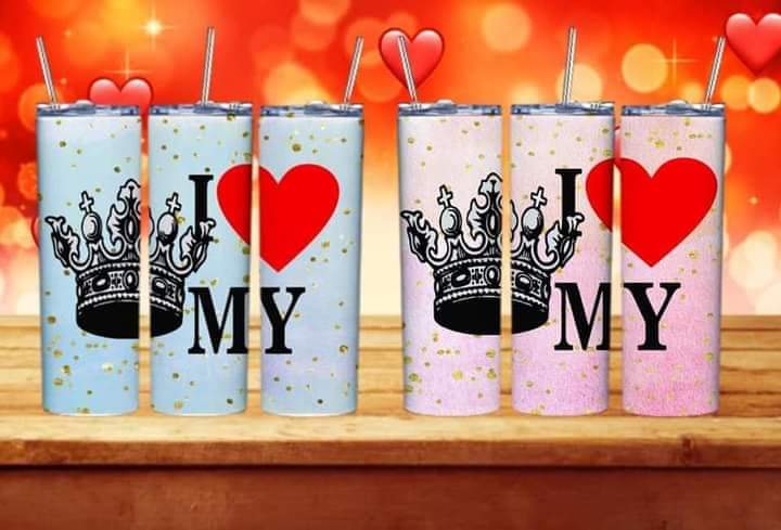 Cute Valentine Sublimation 20oz Tumbler/Mug/Pillow/T-Shirt Images Bundle