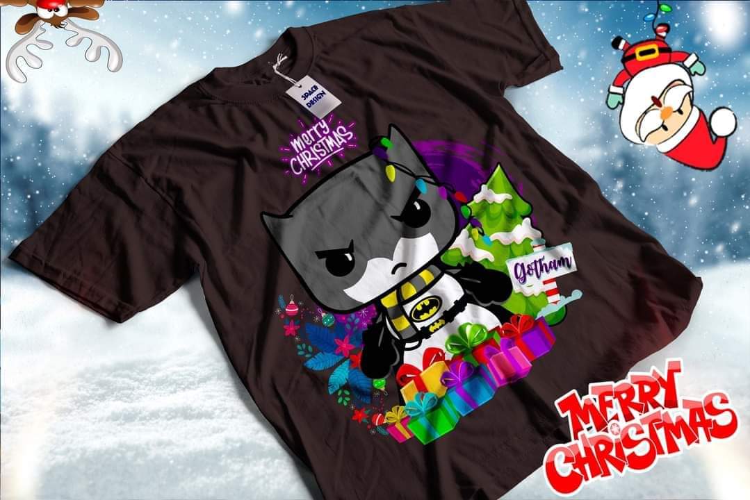 Christmas Chibi Sublimation T-Shirt/DTF Images Bundle