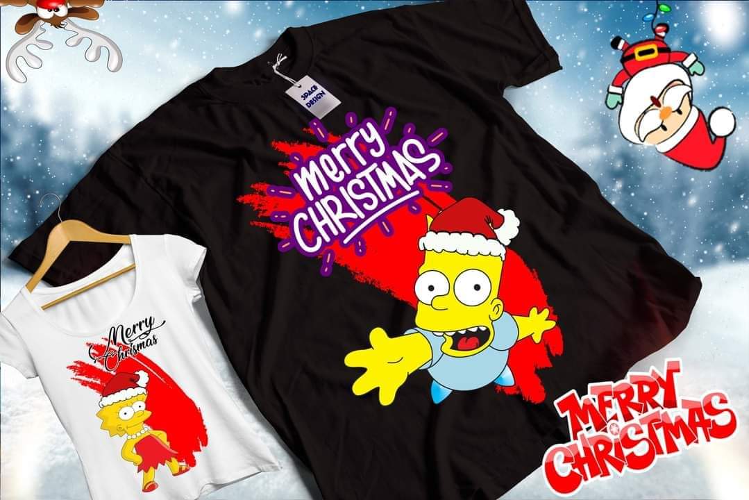 Christmas Chibi Sublimation T-Shirt/DTF Images Bundle