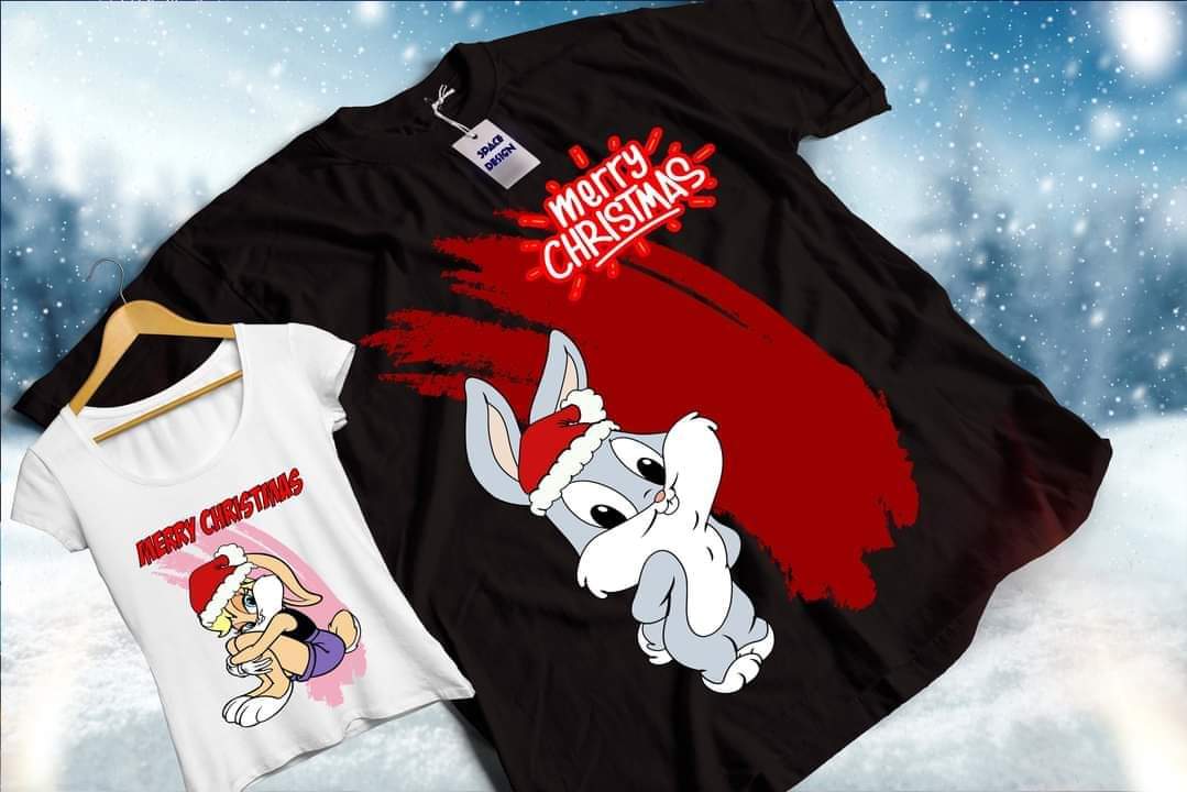 Christmas Chibi Sublimation T-Shirt/DTF Images Bundle