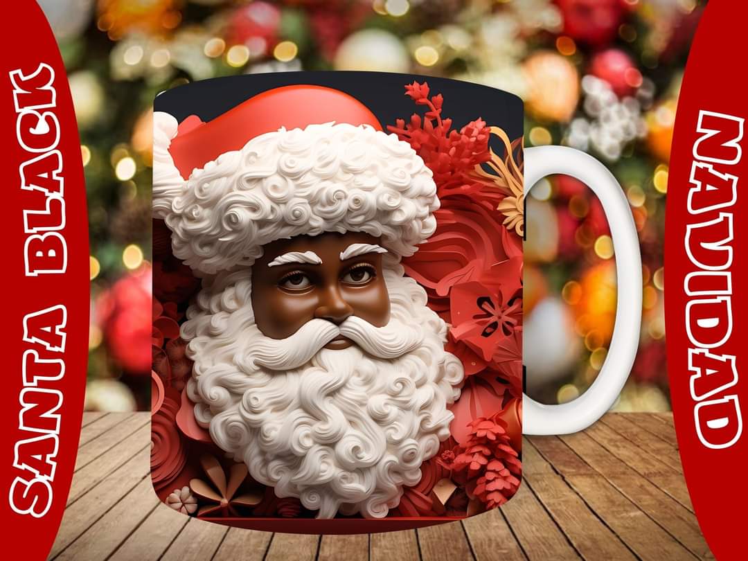 20+ Santa Sublimation Mug Images Bundle