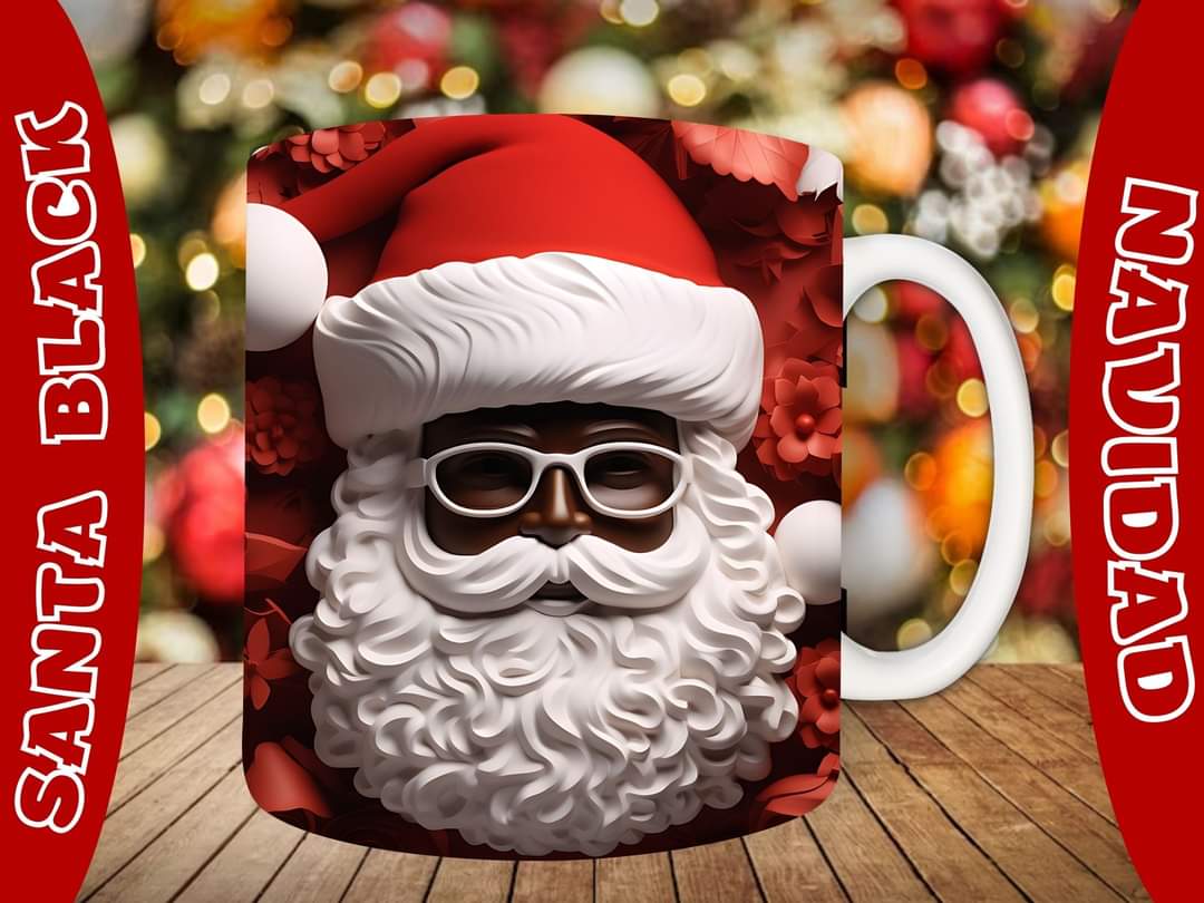 20+ Santa Sublimation Mug Images Bundle