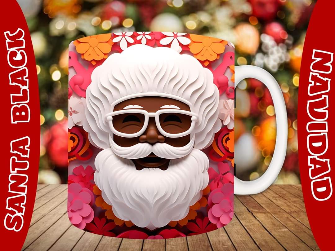 20+ Santa Sublimation Mug Images Bundle