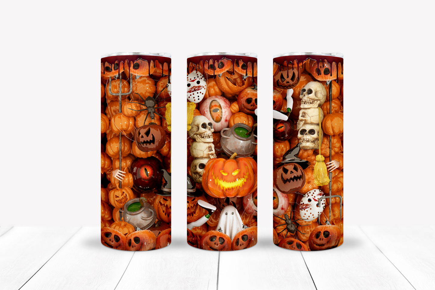 Halloween Sublimation 20oz Image Bundle