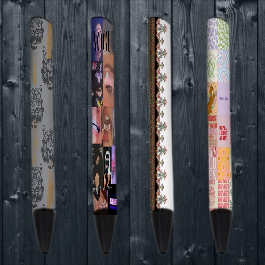 Assorted Sublimation Pen Images Bundle