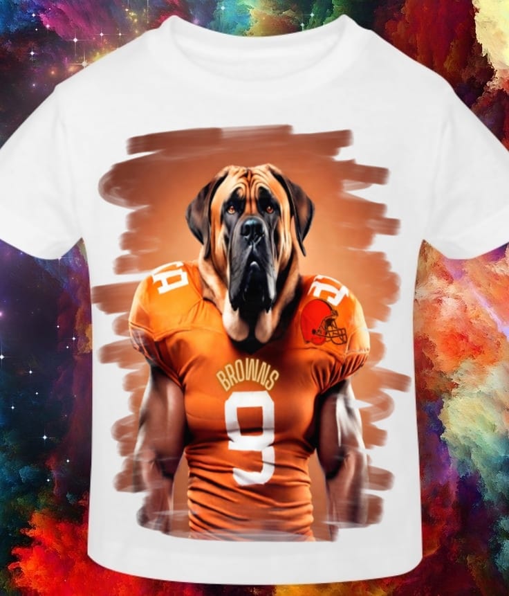 Mascot Football Sublimation/DTF T-Shirt Images