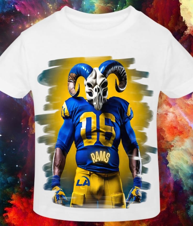 Mascot Football Sublimation/DTF T-Shirt Images