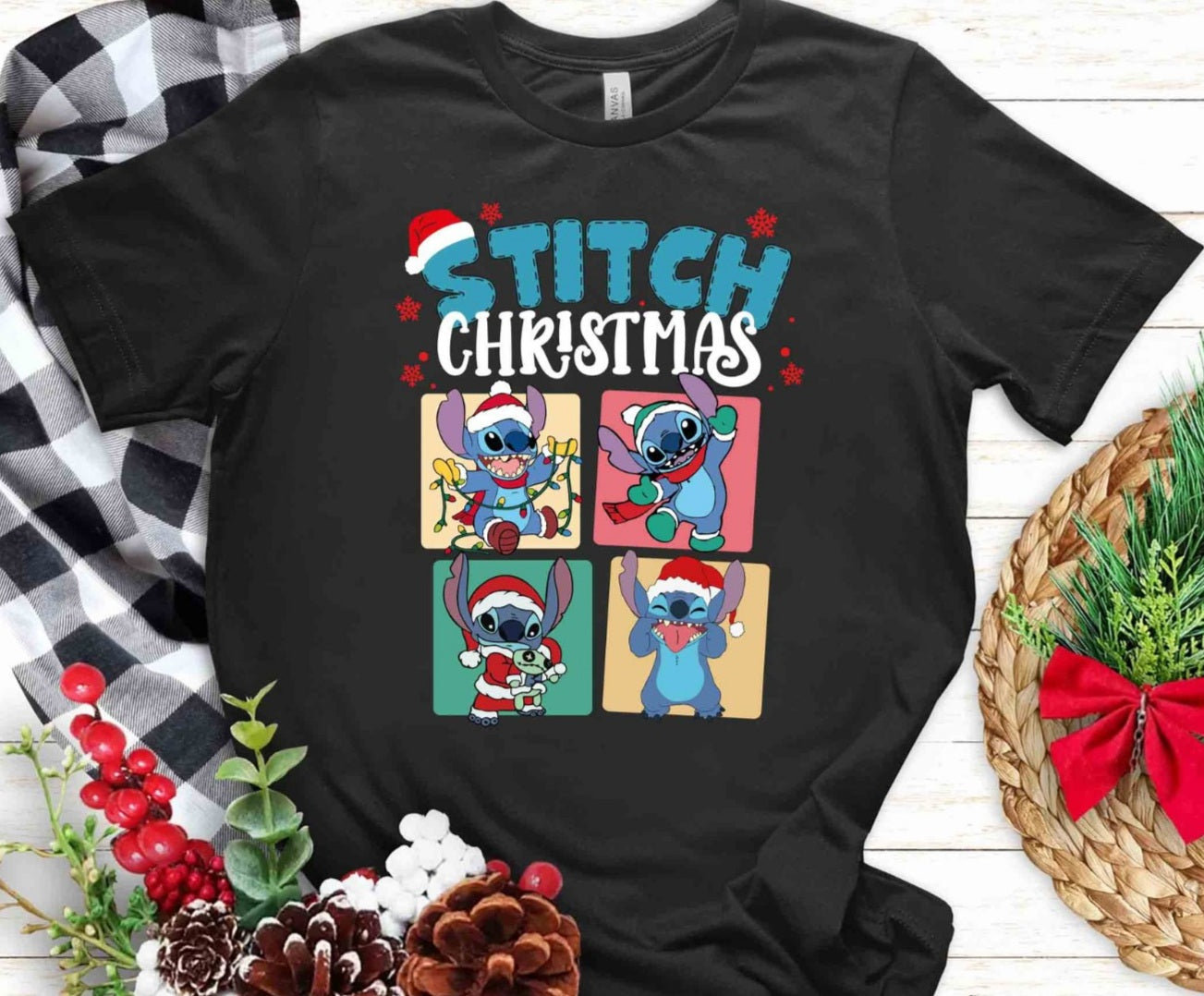 20+ Christmas Stitch Sublimation DTF/T-Shirt Images Bundle