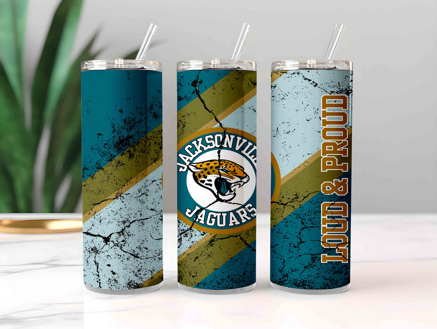 Football 20oz Sublimation Tumbler Image