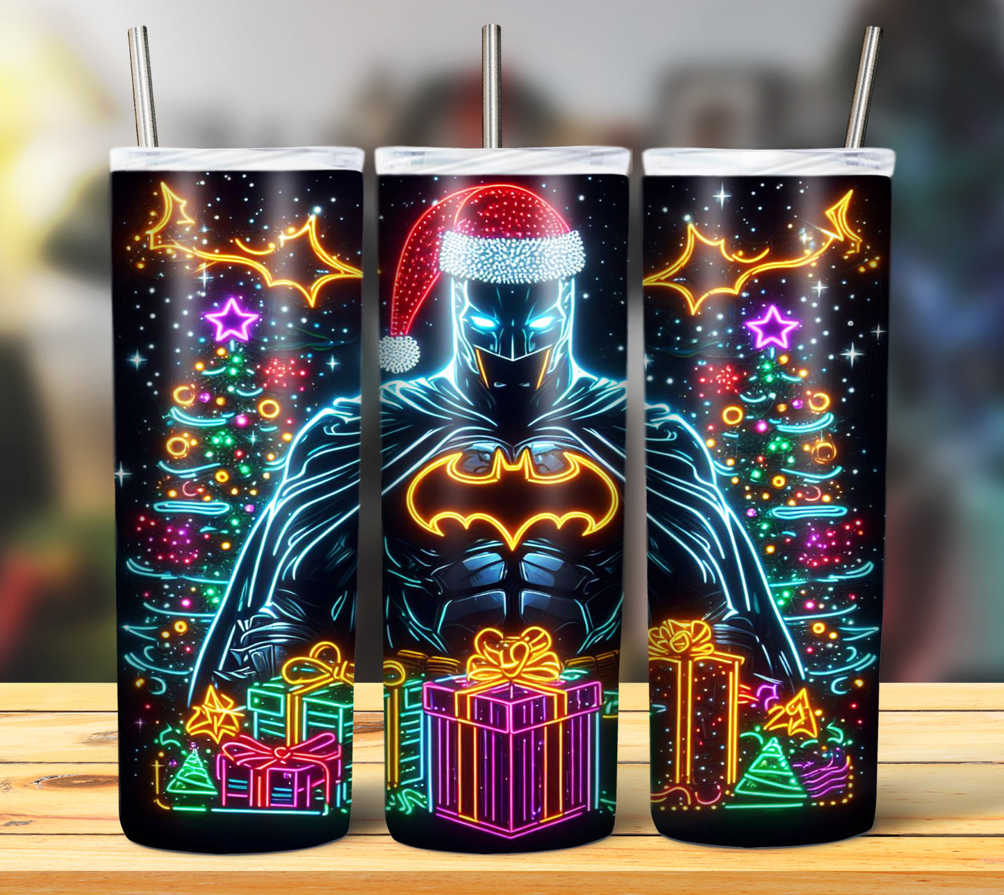 100+ Christmas LED Lights Sublimation 20oz Images Bundle