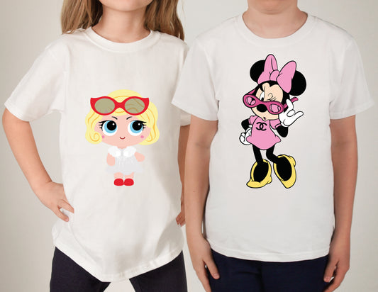 Cartoon Sublimation/DTF T-Shirt Images Bundle