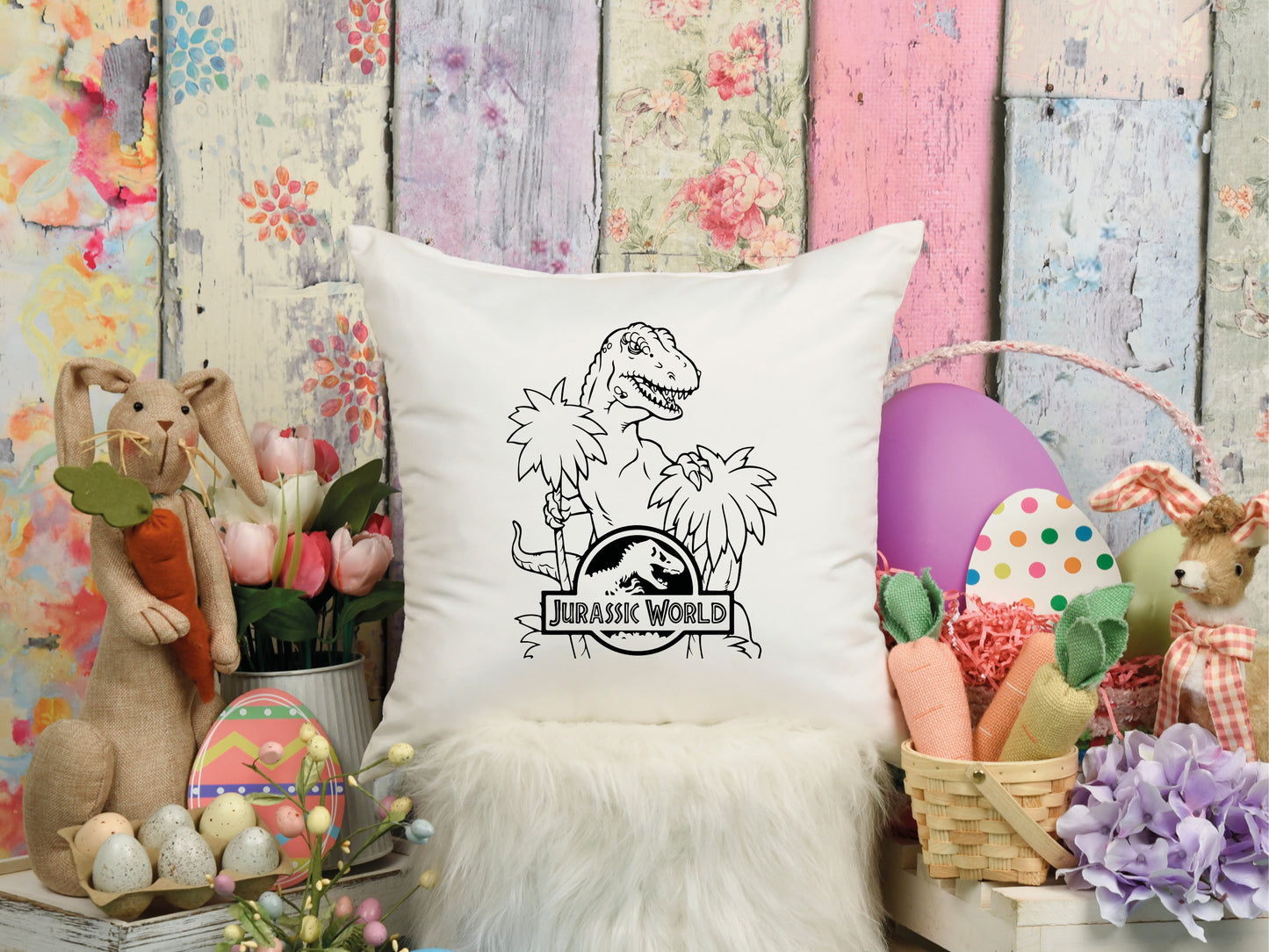 Kids Coloring Pillow Sublimation/T-Shirt Bundle